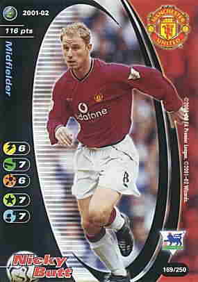 169/250 Nicky Butt comune -NEAR MINT-