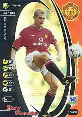 172/250 Roy Keane rara foil -NEAR MINT-