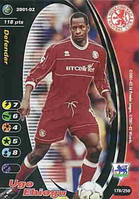 178/250 Ugo Ehiogu comune -NEAR MINT-