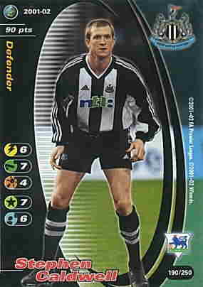 190/250 Stephen Caldwell comune -NEAR MINT-