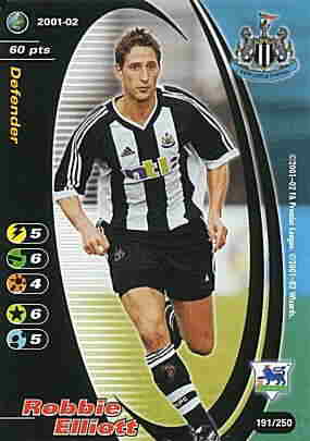 191/250 Robbie Elliot comune -NEAR MINT-