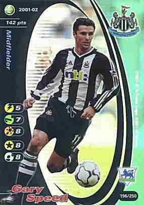 196/250 Gary Speed rara foil -NEAR MINT-