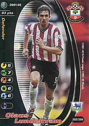 202/250 Claus Lundekvam comune -NEAR MINT-