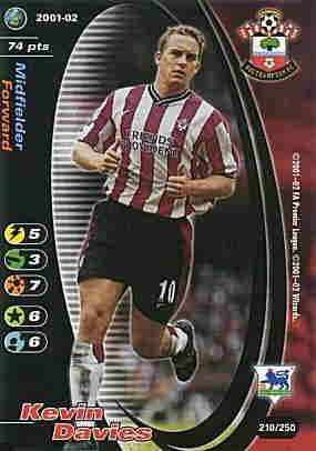 210/250 Kevin Davies comune -NEAR MINT-