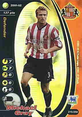 215/250 Michael Gray rara foil -NEAR MINT-