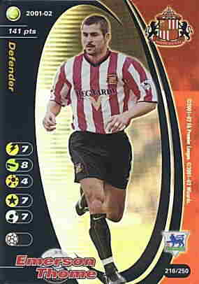 216/250 Emerson Thome rara foil -NEAR MINT-