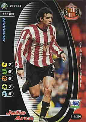 219/250 Julio Arca comune -NEAR MINT-