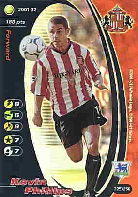 225/250 Kevin Phillips rara foil -NEAR MINT-