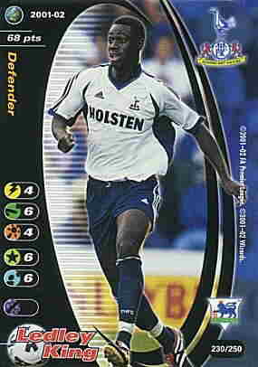 230/250 Ledley King comune -NEAR MINT-