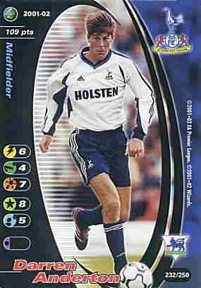 232/250 Darren Anderton comune -NEAR MINT-