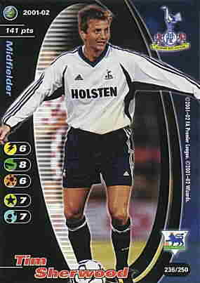 236/250 Tim Sherwood comune -NEAR MINT-