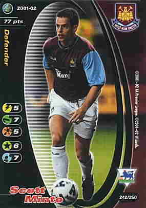 242/250 Scott Minto comune -NEAR MINT-