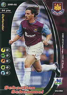 243/250 Sebastian Schemmel comune -NEAR MINT-