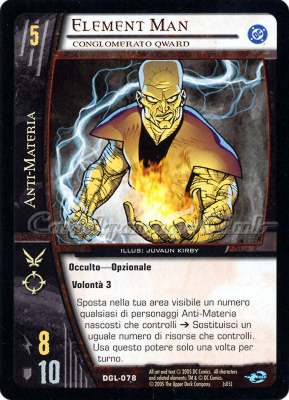 DGL-078 Element Man comune -NEAR MINT-