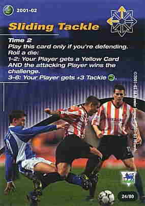 24/80 Sliding Tackle comune -NEAR MINT-