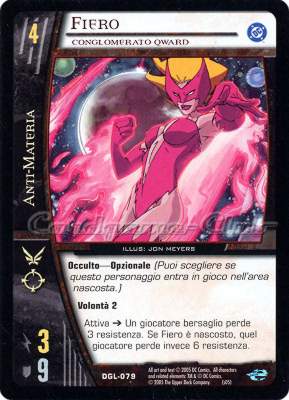 DGL-079 Fiero comune -NEAR MINT-
