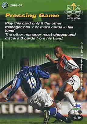 43/80 Pressing Game comune -NEAR MINT-