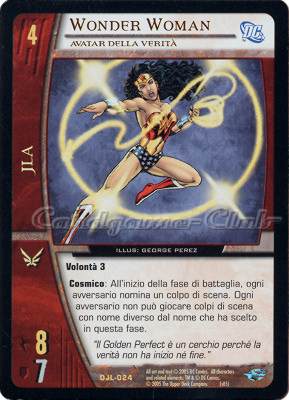 DJL-024 Wonder Woman rara -NEAR MINT-
