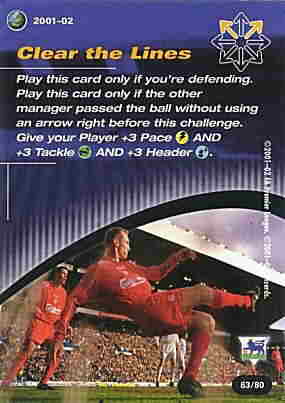 63/80 Clear the Lines comune -NEAR MINT-