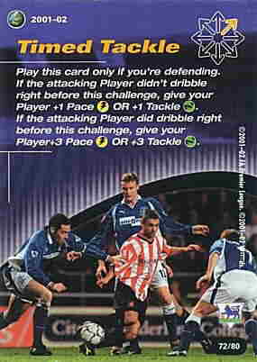 72/80 Timed Tackle comune -NEAR MINT-