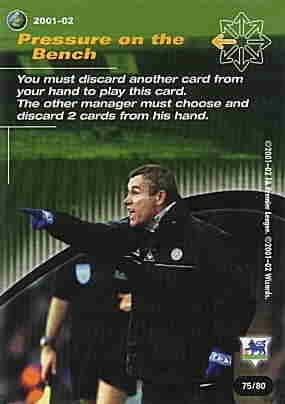 75/80 Pressure on the Bench comune -NEAR MINT-