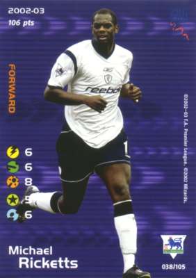 038/150 Michael Ricketts comune -NEAR MINT-