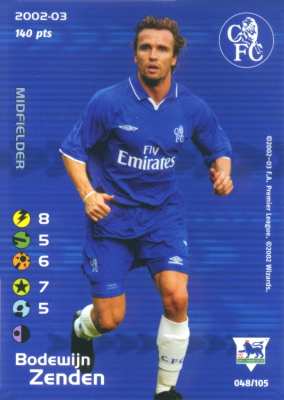 048/150 Bodewijn Zenden comune -NEAR MINT-