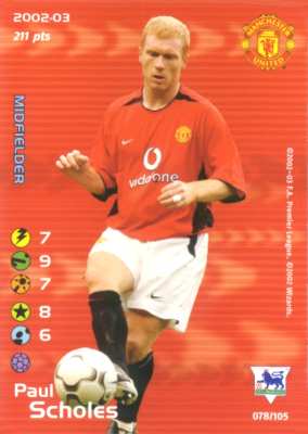 078/150 Paul Scholes comune -NEAR MINT-