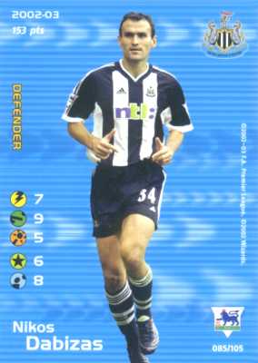 085/150 Nikos Dabizas comune -NEAR MINT-