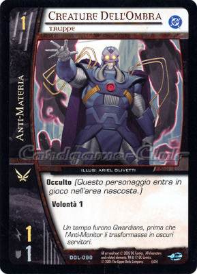 DGL-090 Creature Dell'Ombra non comune -NEAR MINT-