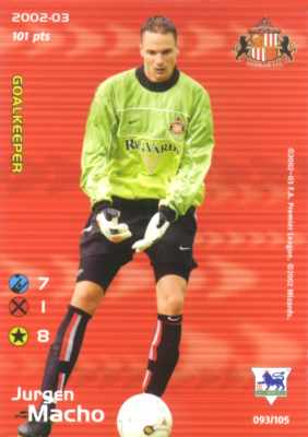 093/150 Jurgen Macho comune -NEAR MINT-