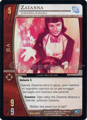 DJL-025 Zatanna rara -NEAR MINT-