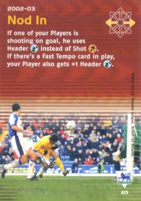 A13 Nod In comune -NEAR MINT-