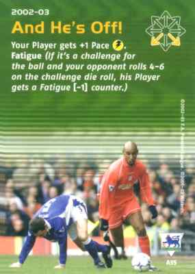 A35 And he’s Off comune -NEAR MINT-