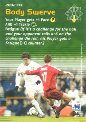 A37 Body Swerve comune -NEAR MINT-