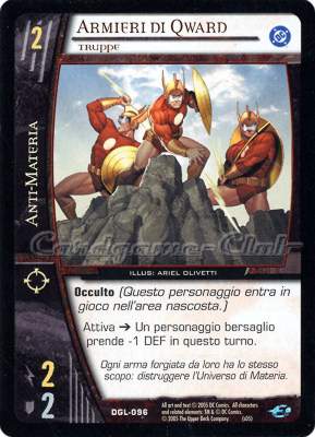 DGL-096 Armieri di Qward comune -NEAR MINT-