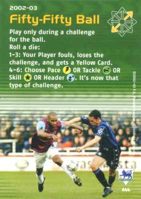 A44 Fifty-Fifty Ball comune -NEAR MINT-