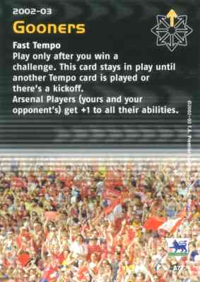 A77 Gooners comune -NEAR MINT-