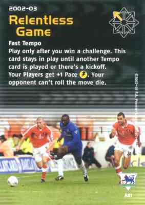 A81 Relentless Game comune -NEAR MINT-