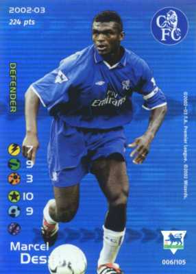 006/150 Marcel Desailly rara foil -NEAR MINT-