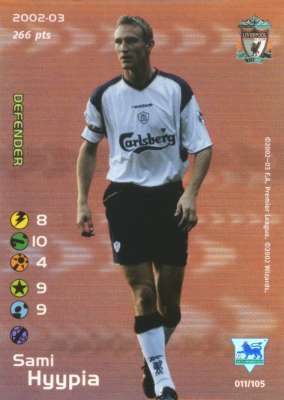 011/150 Sami Hyypia rara foil -NEAR MINT-