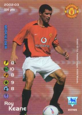 017/150 Roy Keane rara foil -NEAR MINT-