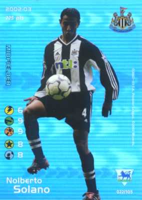 022/150 Nolberto Solano rara foil -NEAR MINT-