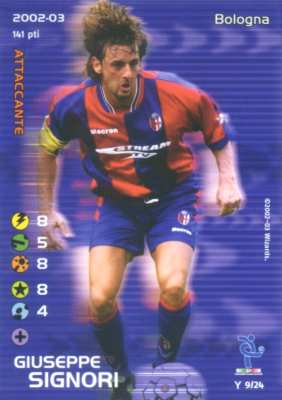 Y 09/24 Giuseppe Signori promo Yoga -NEAR MINT-