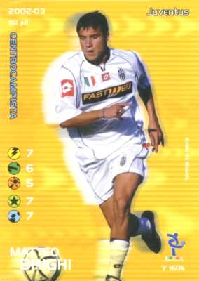 Y 16/24 Matteo Brighi promo Yoga -NEAR MINT-