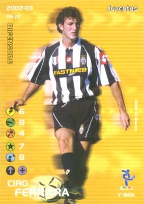 Y 18/24 Ciro Ferrara promo Yoga -NEAR MINT-