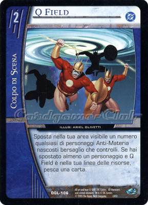 DGL-106 Q Field comune -NEAR MINT-