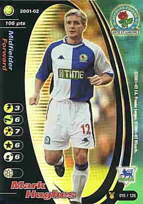 015/125 Mark Hughes rara foil -NEAR MINT-