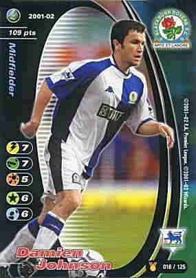 016/125 Damien Johnson comune -NEAR MINT-