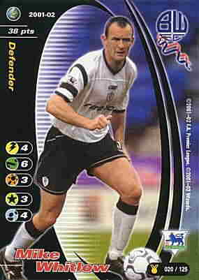 020/125 Mike Whitlow comune -NEAR MINT-